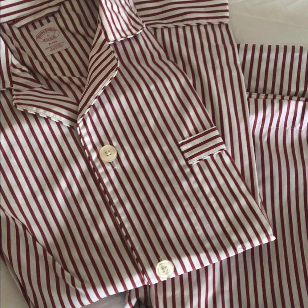 Pajama set Brooks Brothers red stripe